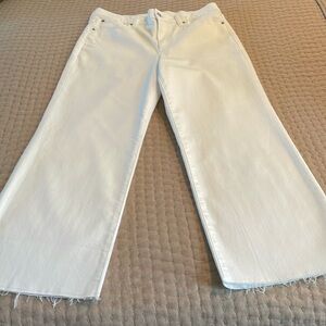 NWOT J. Crew Wide-Leg Crop Jean